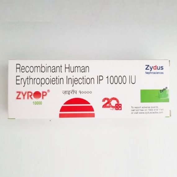 Erythropoietin Vial Zyrop Bulk Exporter Pharma Supplier India