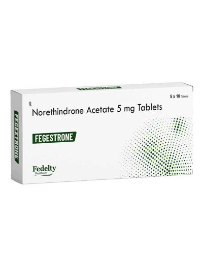 Fegestrone Norethisterone 5mg Tablet Third Party Manufacturer India