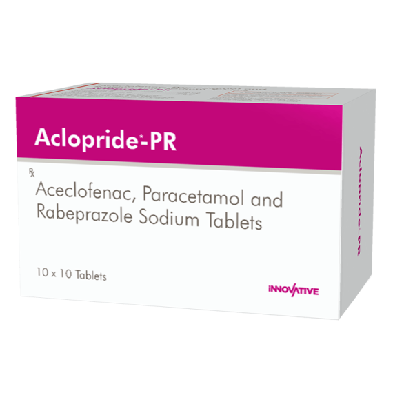 Aclopride-Aceclofenac-Paracetamol-Rabeprazole-Sodium-Tablets