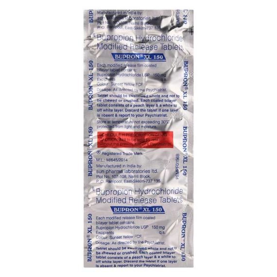 bupropion bupron 150mg pharmaceutical exporter in india