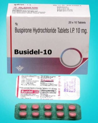 buspirone busidel 10mg tablets bulk exporter in india